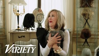 Schitts Creek Catherine OHara Takes Us Inside Moiras Wig Collection [upl. by Bac370]