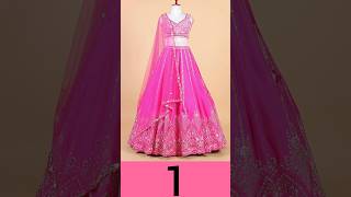 2024 New Model Top 6 Lehenga Design shorts viralvideo [upl. by Britt]