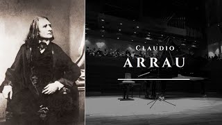 Claudio Arrau  1987  Live Liszt Three Pieces [upl. by Narruc]