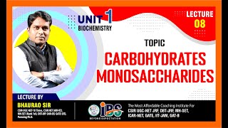 UNIT 1 CARBOHYDRATESDISACCHARIDES AND POLYSACCHARIDES [upl. by Ayad]