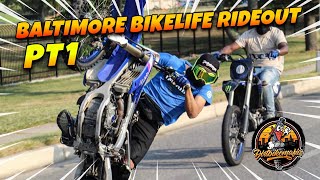 BALTIMORE BIKELIFE  2023 RIDEOUT PT1 [upl. by Aspasia]