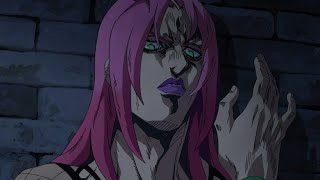 Golden Wind Diavolo English Dub Voice Kellen Goff Sub amp Dub Comparison [upl. by Archangel]