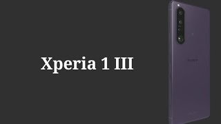 Sony Xperia 1 III SPECIFICATIONS [upl. by Ahidam]