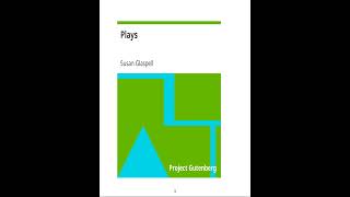 Plays by Susan Glaspell  jujinsu70 [upl. by Eseela591]