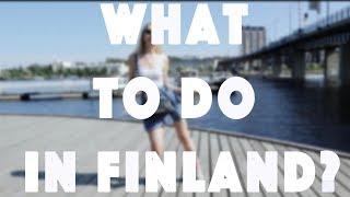 WHAT TO DO IN FINLAND  JOENSUU [upl. by Yrtneg]