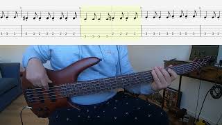 Tears For Fears  Everybody Wants To Rule The World  Bass Cover  Tabs [upl. by Kinson]