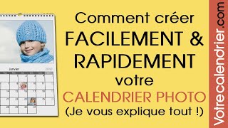 Comment créer rapidement mon calendrier photo [upl. by Aznaed397]