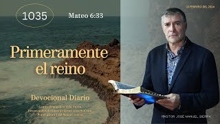 Devocional diario 1035 por el p𝖺𝗌𝗍𝗈𝗋 José Manuel Sierra [upl. by Yorick]