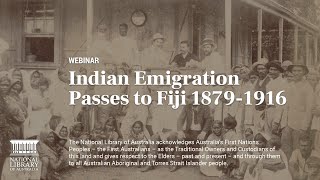 Indian Emigration Passes to Fiji 18791916 [upl. by Wassyngton]