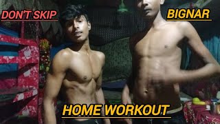 body transformation only for home workout bt rahul motivation [upl. by Orji]