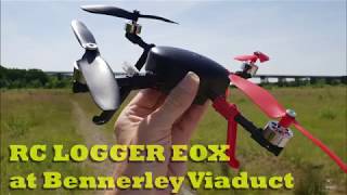 RC Logger EOX Flight At Bennerley Viaduct [upl. by Cahra]