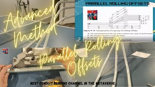 Advanced Conduit Bending Pt6  Parallel Rolling Offsets [upl. by Stag]