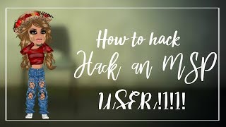 How to hack an MSP user [upl. by Osrock]