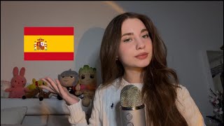 ASMR Reading Facts in Spanish 🇪🇸 chaotic [upl. by Ahsinrad]