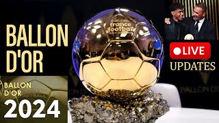 Ballon d’Or 2024 men’s and women’s award ceremony – live updates [upl. by Ezara]