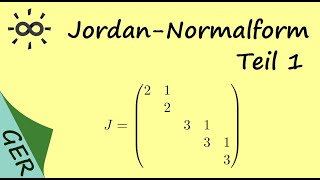 JordanNormalform  Teil 1  Überblick [upl. by Sidnarb]