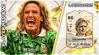 HE IS RAPID BASE ICON 86 RATED LUIS HERNANDEZ PLAYER REVIEW  EA FC25 ULTIMATE TEAM [upl. by Dannon]