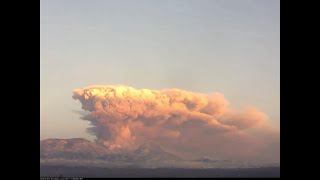 November 1 2023  Large Eruption  Klyuchevskoy Volcano Russia [upl. by Nalra568]