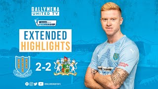 MATCH HIGHLIGHTS  Ballymena United 22 Glenavon Danske Bank Premiership [upl. by Anyat]