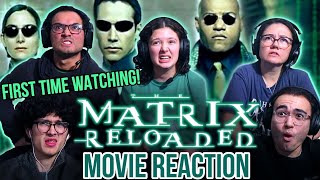 MATRIX RELOADED MOVIE REACTION  First Time Watching  where to begin with this madness  MaJeliv [upl. by Dearborn]