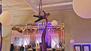 Eva Andrews Litvinov Aerial Silks [upl. by Nbi]