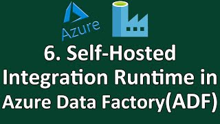 6 Azure Data Factory Selfhosted Integration Runtime  Setting up Self Hosted Integration runtime [upl. by Nyved216]