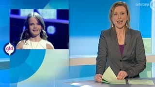 Amira Willighagen  TV Gelderland News  29 December 2013 [upl. by Risser]