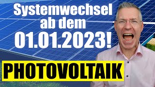 Neuerungen bei Photovoltaikanlagen ab dem 01012023 einfach erklärt [upl. by Meedan]