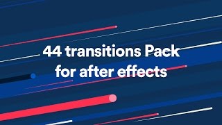 44 Cool Transitions Pack  Motion graphics [upl. by Hock661]