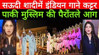 Pak Media Shocked 😳 Saudi sheikh sing amp dance on indian song  Pakistani reaction [upl. by Venn155]