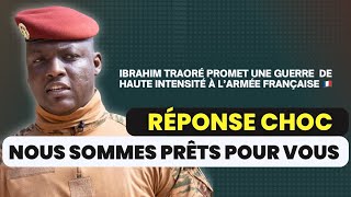 Le capitaine Ibrahim Traoré répond aux généraux français [upl. by Derrek]