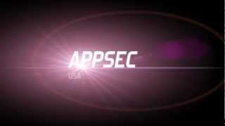 OWASP APPSEC USA 2012 Trailer [upl. by Holcomb]