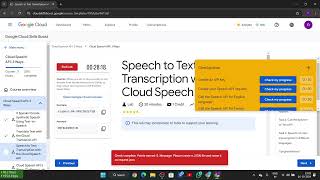 Module  9 Lab  3  Speech to Text Transcription with the Cloud Speech API [upl. by Aneehsirk]