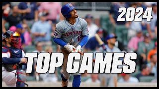 MLB  Top 15 Games of the Regular Season 2024 [upl. by Rosabella902]