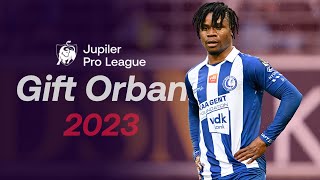 Gift Orban  Insane year  Jupiler Pro League 2023 [upl. by Maure]