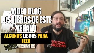 VIDEO BLOG  ALGUNOS LIBROS PARA LEER [upl. by Annaliese]