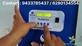 smarten 3kw24v mppt offgrid inverter settings  Solar Ever Energy Enterprise  9433785437 [upl. by Sands]