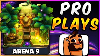 Pro Player SPEEDRUNS Arena 9 in Clash Royale [upl. by Harlen]