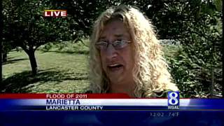 Marietta Residents Clean Up After Evacuating [upl. by Franky]