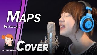 Maps  Maroon 5 cover by Jannine Weigel พลอยชมพู [upl. by Alyled]