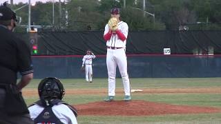 Gunnar Hoglund RHP Fivay HS FL  2018 Draft [upl. by Aydan]