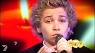 12 yr old sings Hallelujah LIVE on National television [upl. by Konstanze]