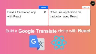 Build a Translation app with React [upl. by Dael610]