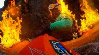 GoPro The Kayak Fire Fall with Rafa Ortiz [upl. by Jovia352]