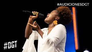 Aura Estrella la Beyoncé dominicana  Dominicanas Got Talent 2019 [upl. by Ayekal]