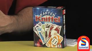 KARTEN KNIFFEL® │ Schmidt Spiele Erklärvideo [upl. by Conroy]