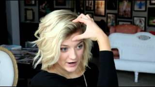 How to Curl ShortMedium Hair Tutorial [upl. by Aihtnic255]