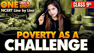 Poverty as a Challenge One Shot 202425 Economics  Class 9 SST NCERT Line By Line by Reema maam [upl. by Allina]