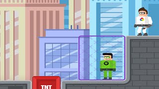 The Superhero League 2 SUPER BRUSH 2 Level 132 Walkthrough 3 Stars [upl. by Sulokcin364]