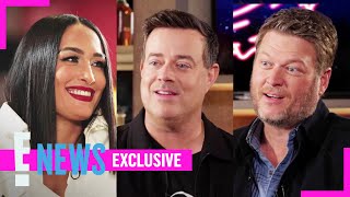 Nikki Bella Interviews Blake Shelton amp Carson Daly About Barmageddon  EXCLUSIVE  E News [upl. by Relyhcs463]